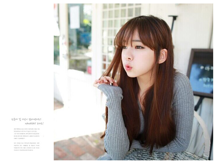 Perruque Long cheveux raides - Ref 2611432 Image 7