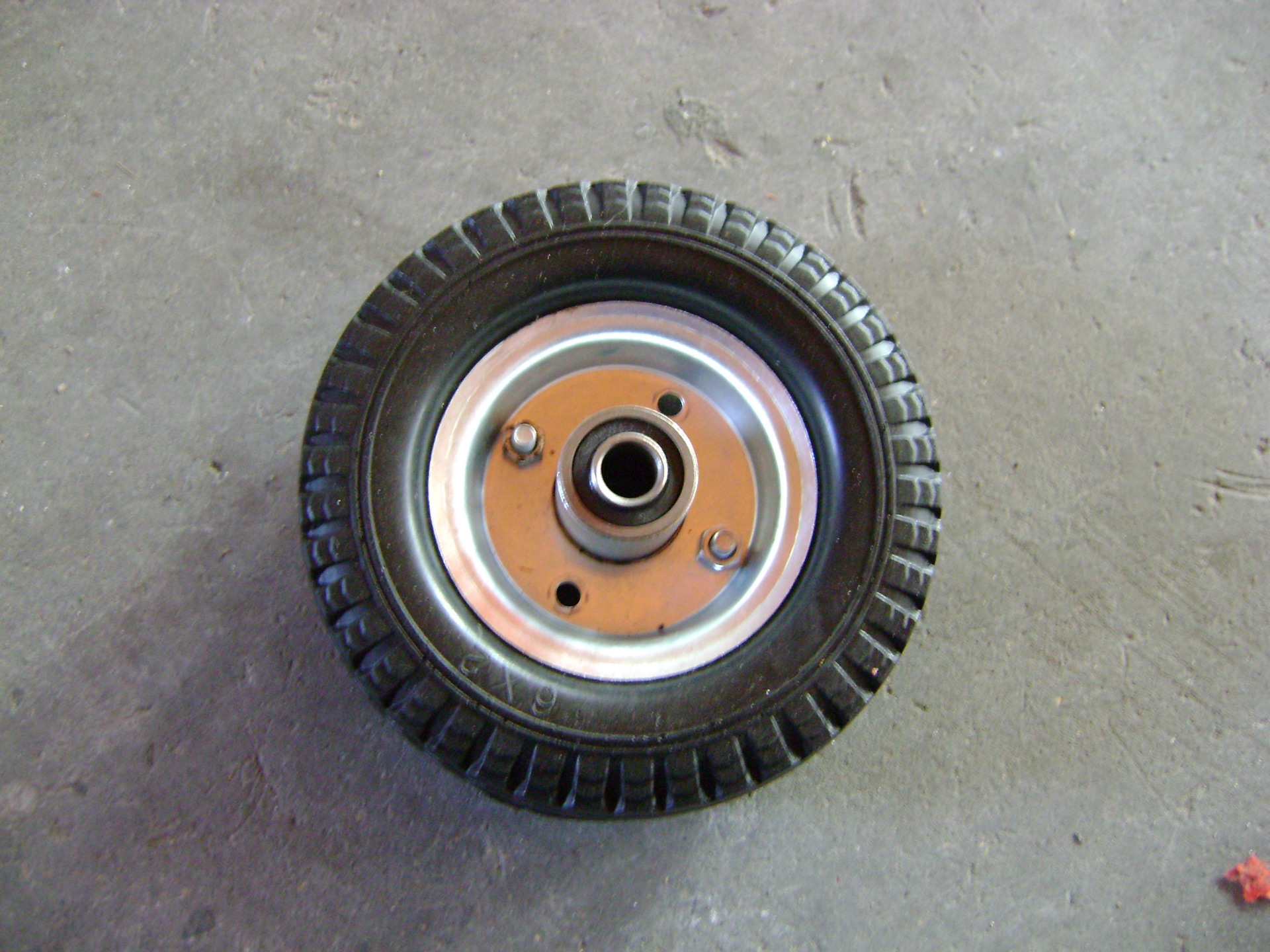 小型实心橡胶轮 6*2 发泡轮，  6寸实心轮 6X2 PU 发泡轮