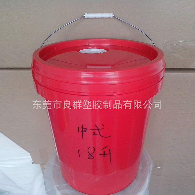专业厂家生产18升中式红桶18升润滑油桶深圳机油桶 量大从优