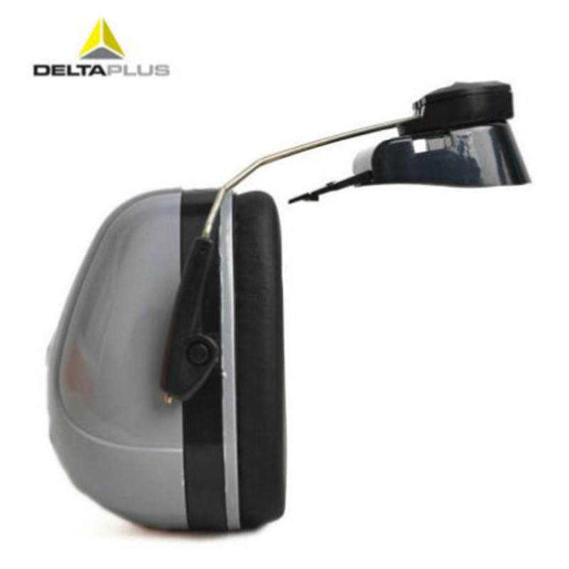 代尔塔103014安全帽耳罩 F1马尼库尔防护耳罩 工地防噪音耳罩