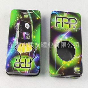 厂价直销厂价直销印花马口铁开透明窗长方形铁罐新款上市新款上市