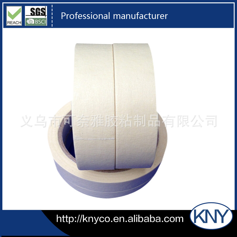 大量批发销售高粘美纹纸胶带 不残胶 耐高温 交货及时