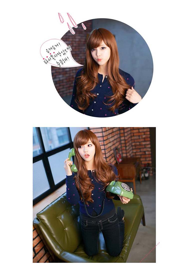 Perruque Long cheveux raides - Ref 2611419 Image 6