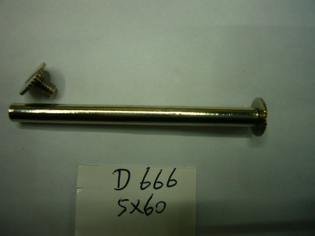 厂家批发 本子配件优质账本螺丝空心螺丝来样品定做工艺品螺丝