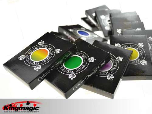 G1083 Play cards with bare hands, multiple colors available, King Magic magic props, stage poker, flesh-colored back