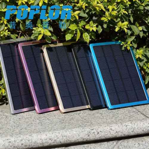 Panneau solaire - 5V/1A5V/2.1A V - batterie 10000 mAh - Ref 3396411 Image 3