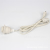 waterproof Plug wire white American style Base Line Various Specifications Connecting line switch power cord