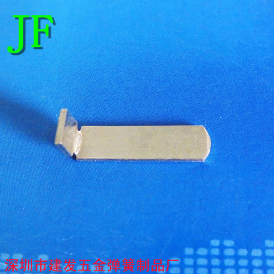 厂家供应折弯插头片 五金插脚 电源90度直角 中规 JF-BC016