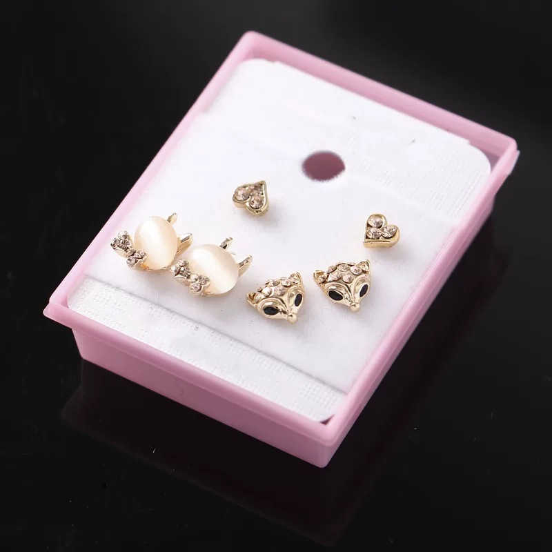 Серебряные серьги-шпильки, корейский стиль, образец серебра 925