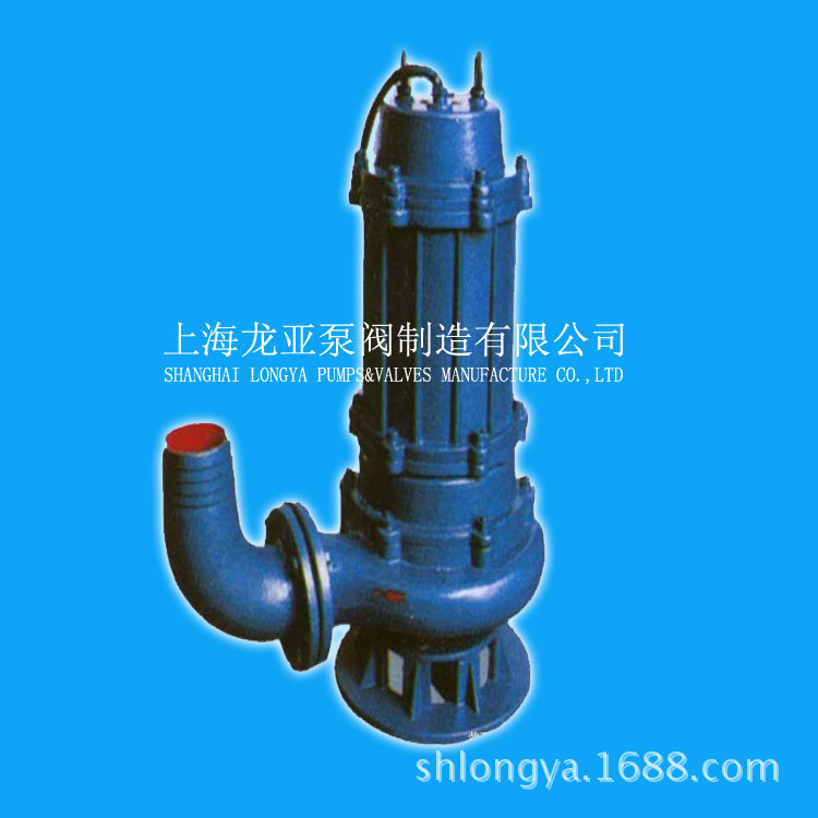 上海排污泵厂单级排污泵 150QW150-7-7.5不锈钢污泥排水泵