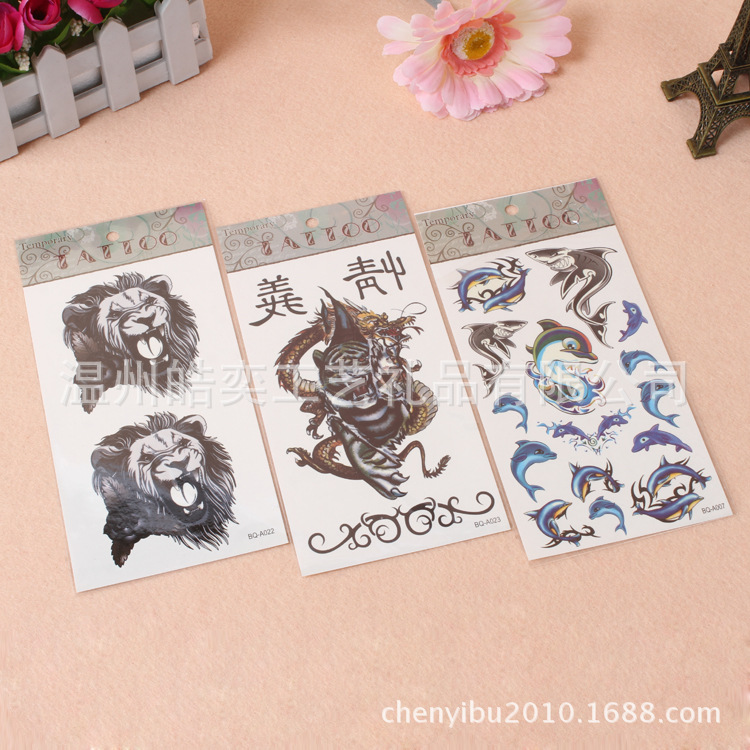 Cartoon waterproof tattoo stickers