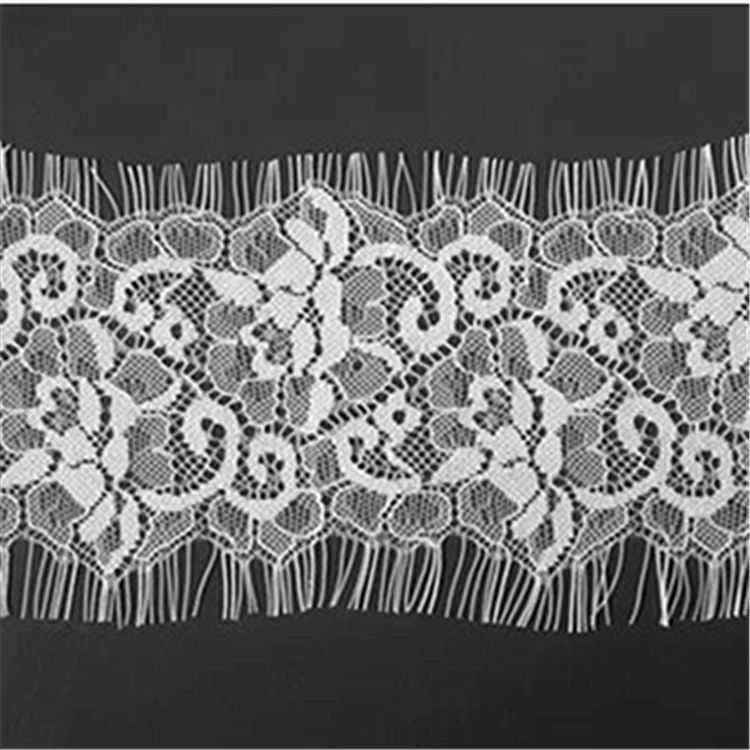 厂家直销睫毛花边现货服装睫毛花边服饰内衣丝袜睫毛蕾丝花边批发