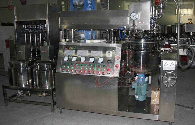 化妆品生产机械设备均质乳化机 鞋油加工设备真空乳化机