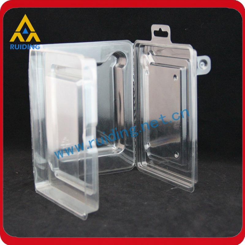 三折式对开吸塑包装 手机壳配件包装盒 方式独特保护性更好