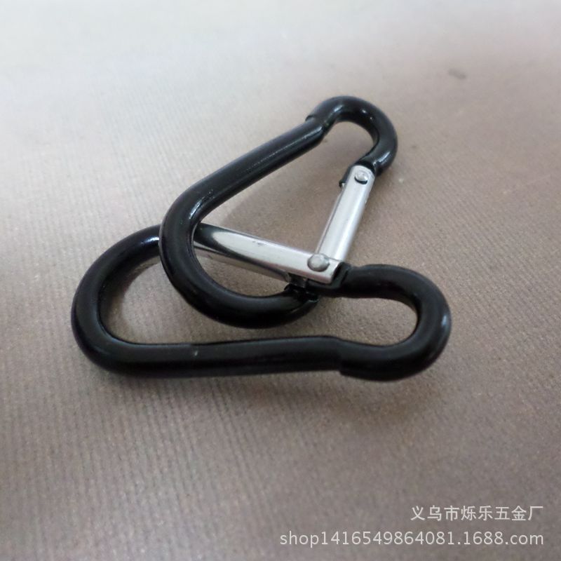 廠家直銷優質5號葫蘆型登山扣 結實耐用鋁合金登山扣 環保快挂