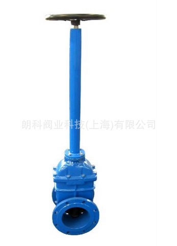 朗科阀业弹性座封闸阀  带手轮加长杆弹性座封闸阀  Z45X