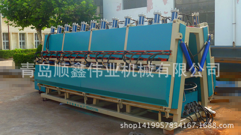 供应-A型油压双面（加热）-拼板机-顺鑫机械