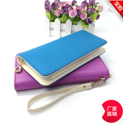 2018 new pattern PU Serpentine Hand lady have more cash than can be accounted for wallet TaoBao Stall Night market stable Source of goods mobile phone