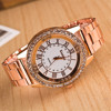 Fashionable quartz watches, metal men's watch, steel belt, wish