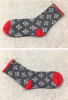 2015 Christmas socks Mid -tube adult couple socks all cotton flower Taobao gift cartoon manufacturers