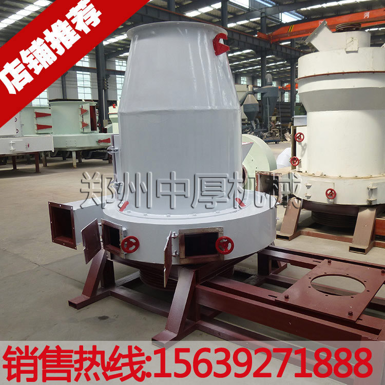 80型厂家直销 钙粉磨粉机 高压石灰石粉碎机 高岭土石膏磨粉设备