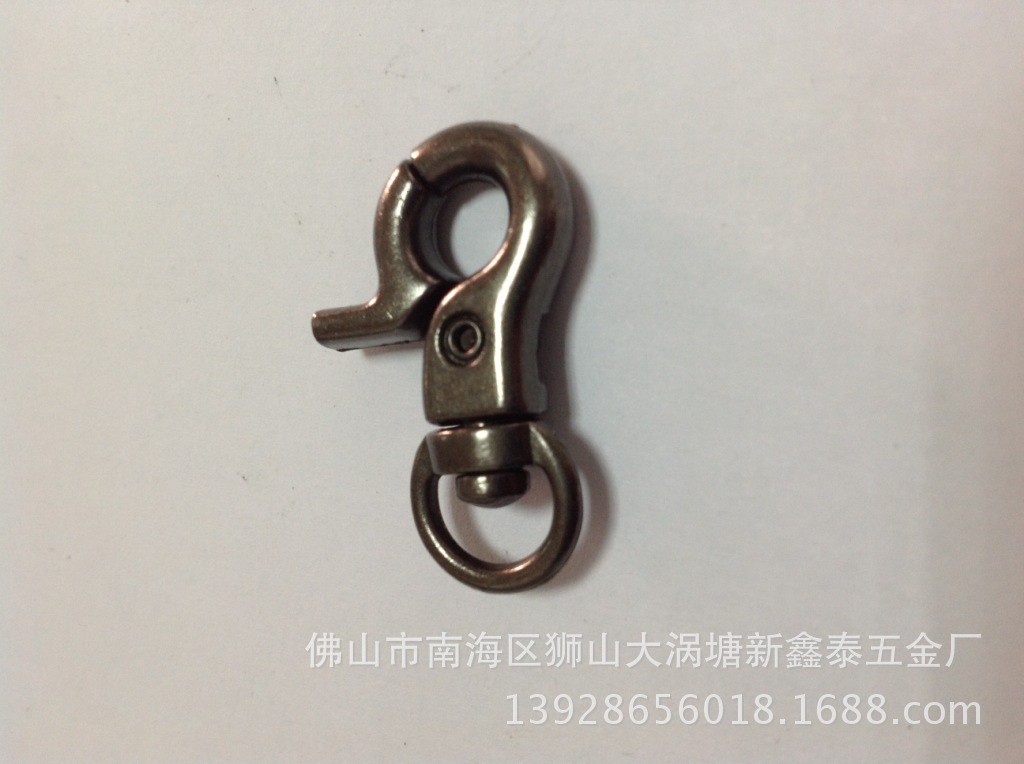 厂家直销 锌合金钳扣 压铸狗扣 勾扣挂勾 手袋箱包五金配件1156#