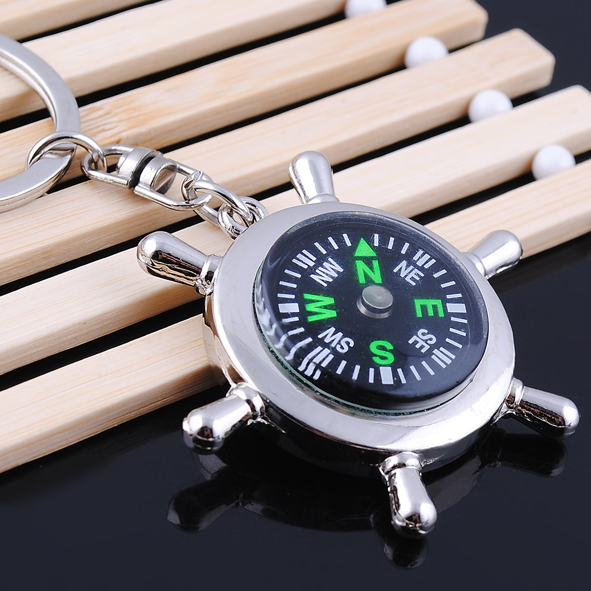 2021 New Key Buckle, Metal Movable Small Gift, Rudder, Compass ...