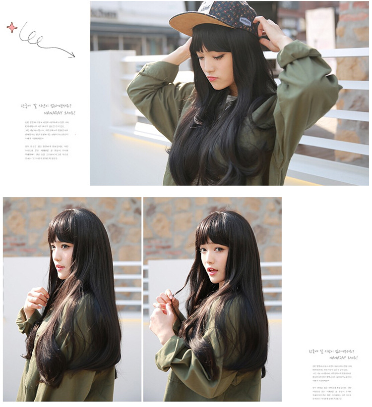 Perruque Long cheveux raides - Ref 2611426 Image 8