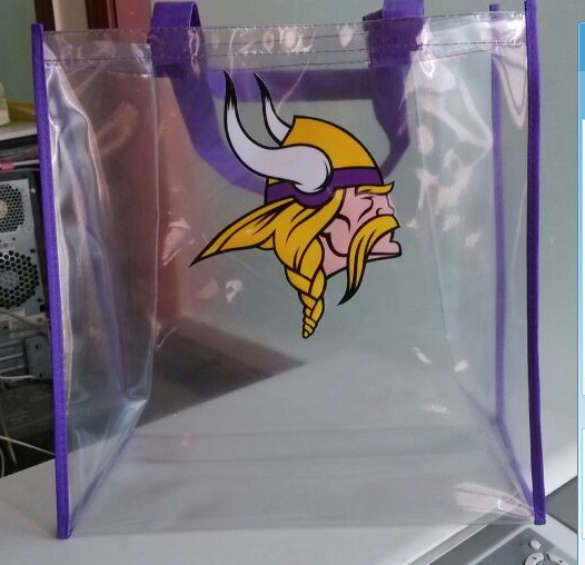 厂家定做 PVC透明服包装袋 PVC手提袋 PVC透明塑料袋