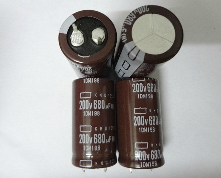 特价厂价直销全系列全新牛脚铝电解电容 680uf200v