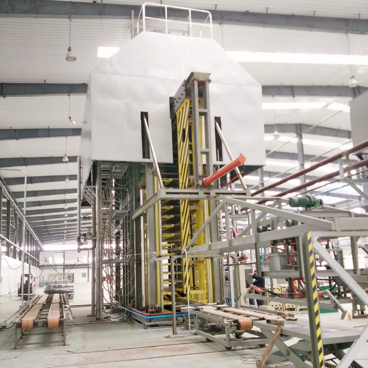 供应自动化程度高20层绝缘板设备热压机组-青岛国森机械