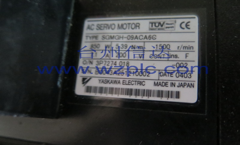 台州信达  二手安川电机 SGMGH-09ACA6C 保修三个月  询价