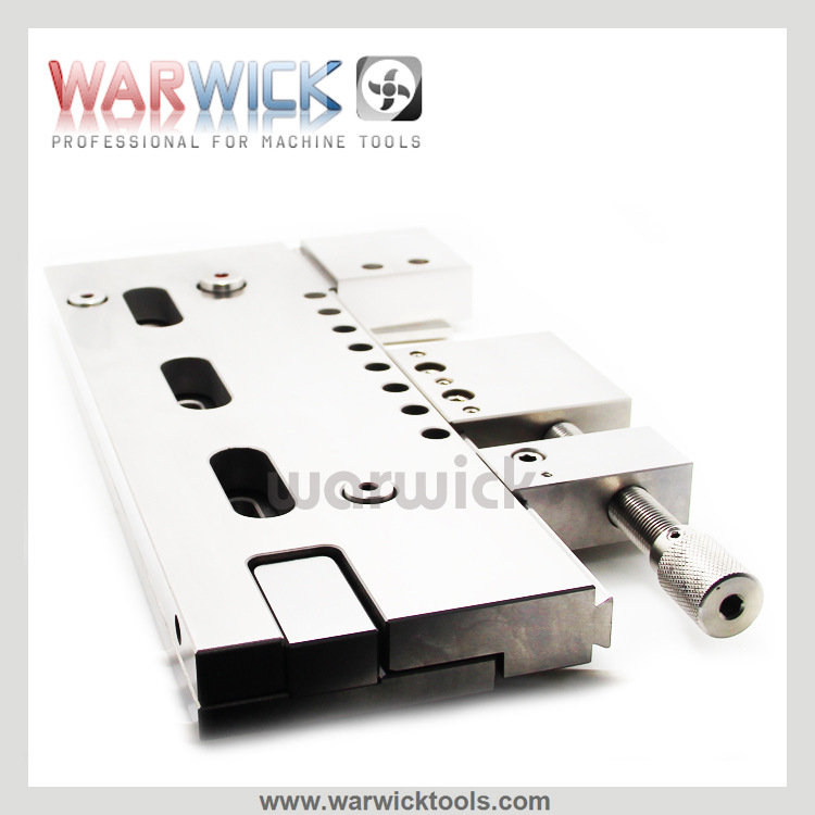 vis三轴微调线切割万力 EDM-160微调慢走丝平口可调虎钳