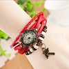 Fashionable retro umbrella, bracelet handmade, woven accessory for elementary school students, swiss watch, European style, Korean style