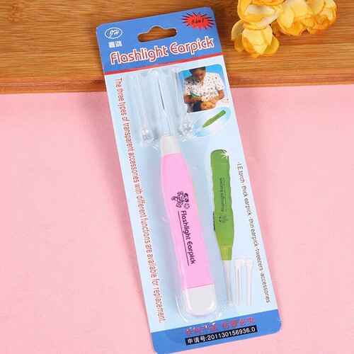 Multifunctional light-emitting ear scoop for children, baby ear scoop, light-emitting ear scoop, ear cleaner wholesale