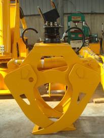 专业定制 原木抓具、原木抓斗、液压抓斗 非标定制抓木机厂家