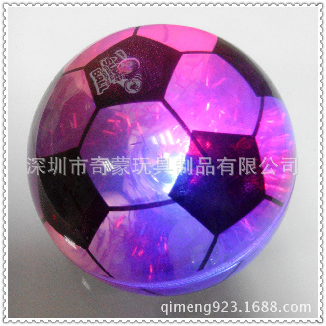 flashing football bouncing bal