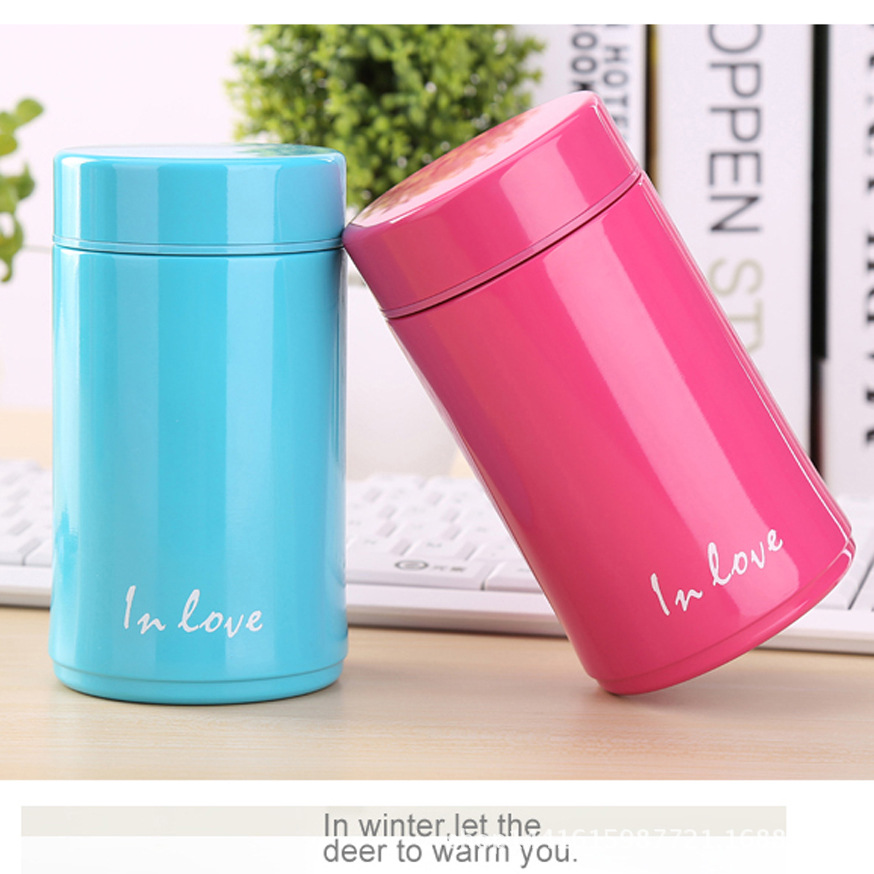 direct deal 304 Stainless steel vacuum cup Stew pot roast Customizable Advertising gifts logo Lettering