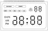 6691NA: 1.5V with EL -controlled six multi -functional cold -light watch chips nude IC