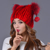 Import eating bib, keep warm woolen hat, 2022, wholesale, Korean style