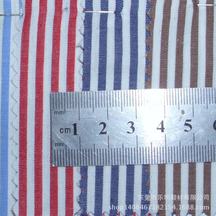 MB5190现货供应色织条纹布料 鞋服服装布料