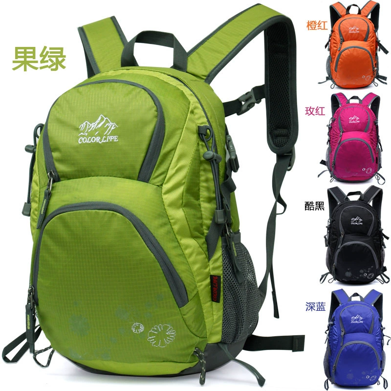 Fashionable universal backpack for traveling for hiking, worn on the shoulder, wholesale