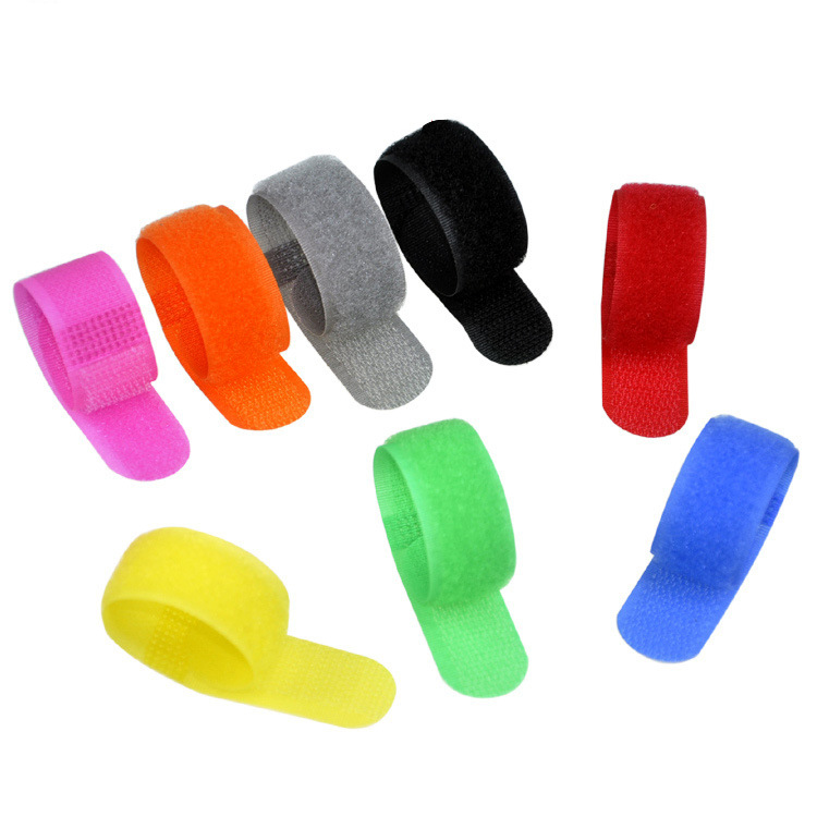 【宏晟】廠家直供 糖果色多用途電腦理線帶 電壓魔術貼紮帶