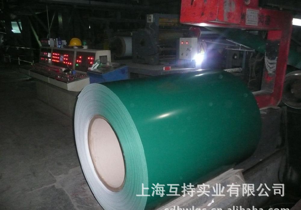 销售彩涂卷 彩钢瓦波浪形 海蓝色彩钢板 彩涂板