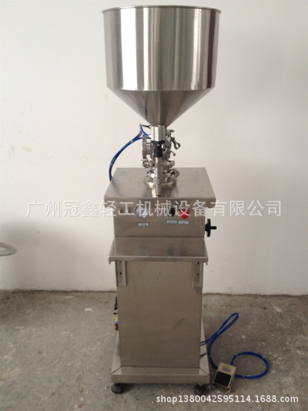 立式单孔膏液两用灌装机 化妆品灌装机 水乳灌装机 立式膏体灌装