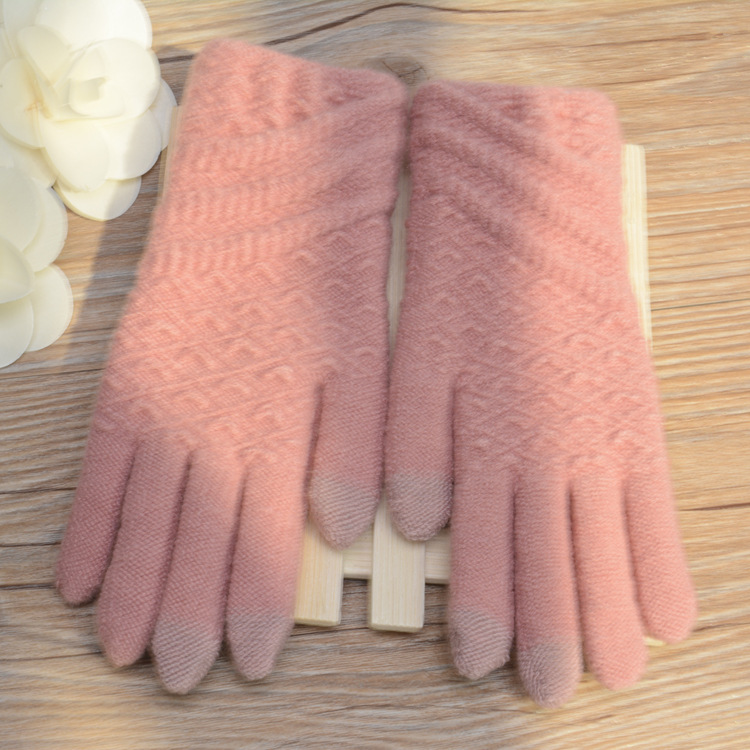 Mujeres Casual Bloque De Color Guantes 1 Par display picture 3