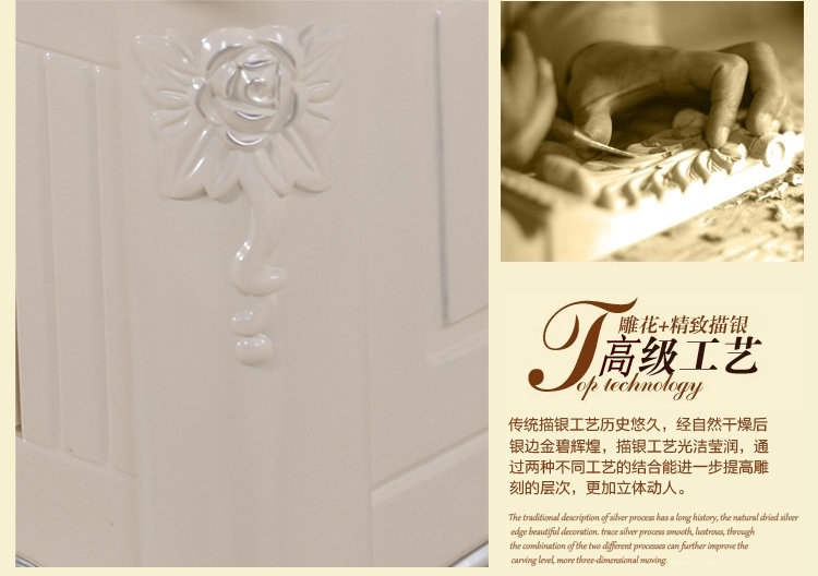 安怡家居欧式电视柜小茶几 客厅实木茶几 创意客厅美式茶几