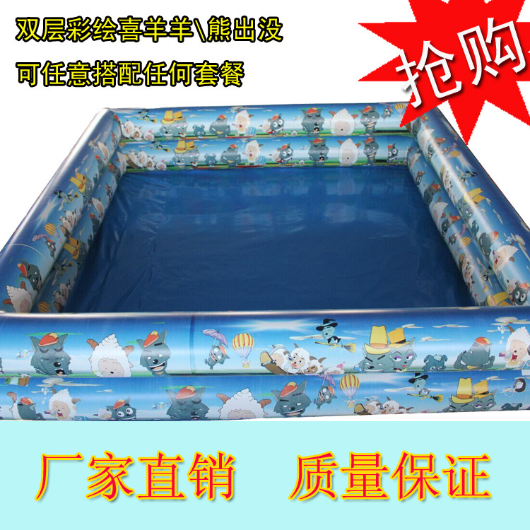 large square Coloured drawing Ball pool Cassia Ocean ball pool Park Basin Sandy beach Swing Slide combination