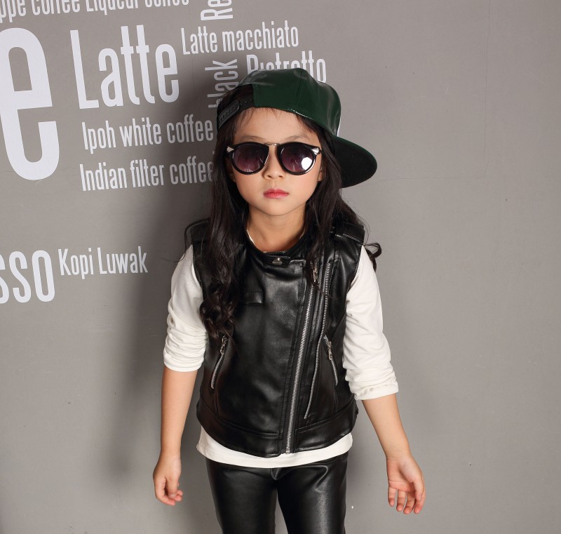 Gilet enfant en cuir - Ref 2069356 Image 22