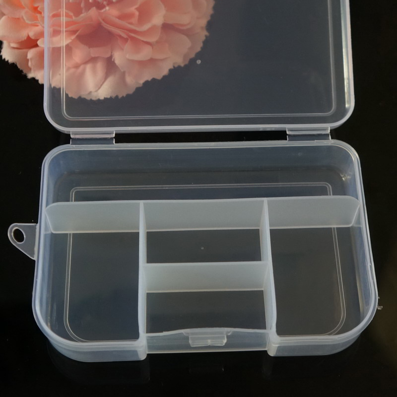 PVC透明塑料首饰盒/储物整理收纳盒/实用药盒/DIY手工串珠盒子详情图8